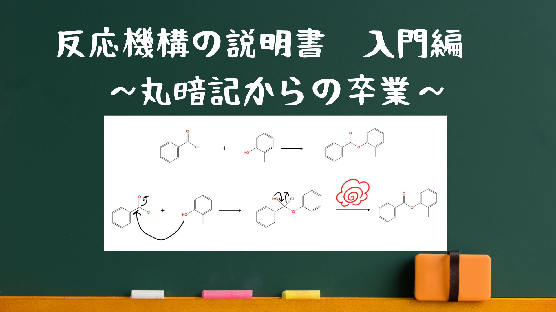 反応機構の説明書　入門編　〜丸暗記からの卒業〜